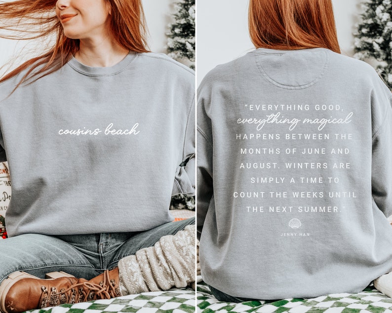 Cousins Beach Pretty Crewneck Sweatshirt